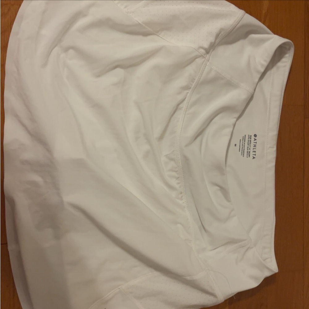 Athleta Bright White Athletic Skirt